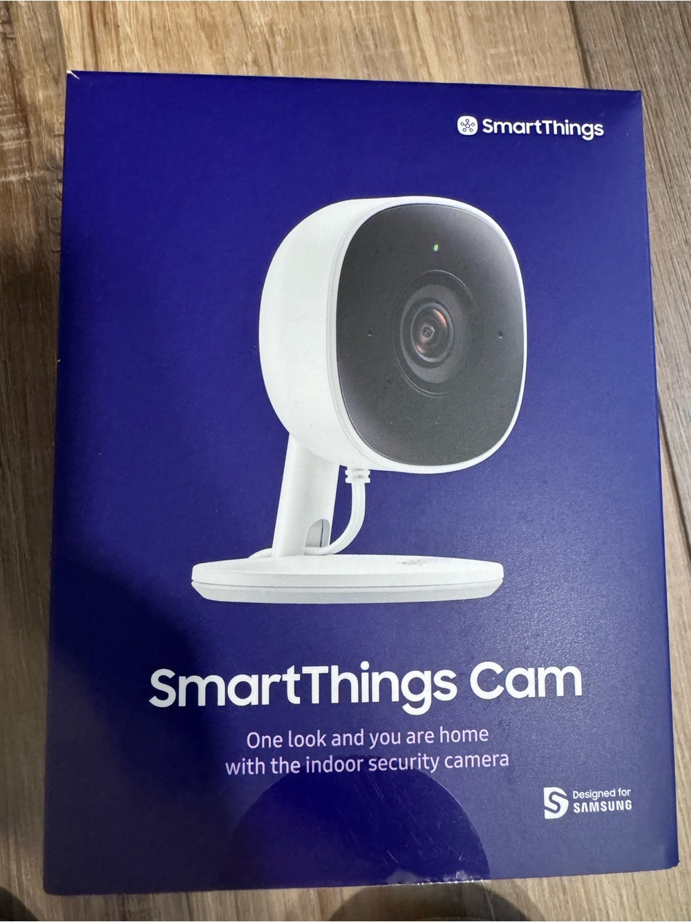 SmartThings Cam Indoor Security Camera - White
